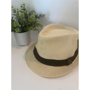 Beige Panama Hat